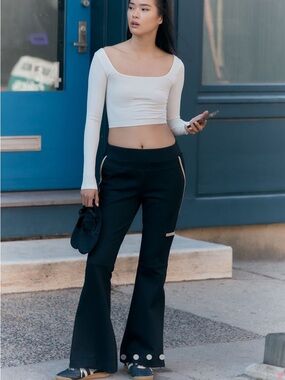 Daily Practice by Anthropologie Kick Flare Pants